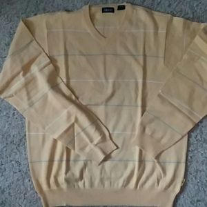 NWOT IZOD 100% Cotton V-Neck Sweater